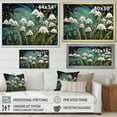 thumbnail image 4 of Designart "White Snowdrop Euphony I" Floral Floater Framed Canvas Art Print, 4 of 7