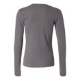 thumbnail image 3 of Bella + Canvas - Women's Baby Rib Long Sleeve Tee - 5001, 3 of 3
