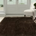 thumbnail image 2 of Lavish Home Shag Area Rug - Chocolate - 3'3"x5', 2 of 3
