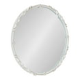 thumbnail image 1 of Kate and Laurel Brynley Decorative Wall Mirror, White 24" Diameter, 1 of 9
