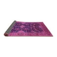 thumbnail image 2 of Ahgly Company Indoor Round Oriental Pink Industrial Area Rugs, 5' Round, 2 of 4