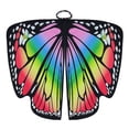 thumbnail image 1 of Capa de mariposa para disfraz de Halloween, capa decorativa giratoria, danza del vientre europea y americana, alas de mariposa grandes, 1 of 6
