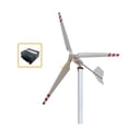 thumbnail image 1 of 2kw 24v 48v Wind Turbine Generator Horizontal Axis Wind Turbine MPPT Controller Off Grid Inverter Alternative Energy ,Easy to Install, 1 of 7