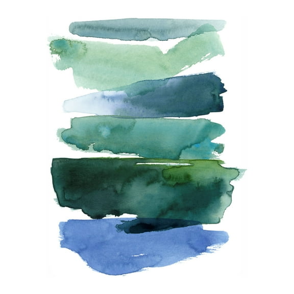 Grace Popp 'Swatches Of Sea II' Canvas Art