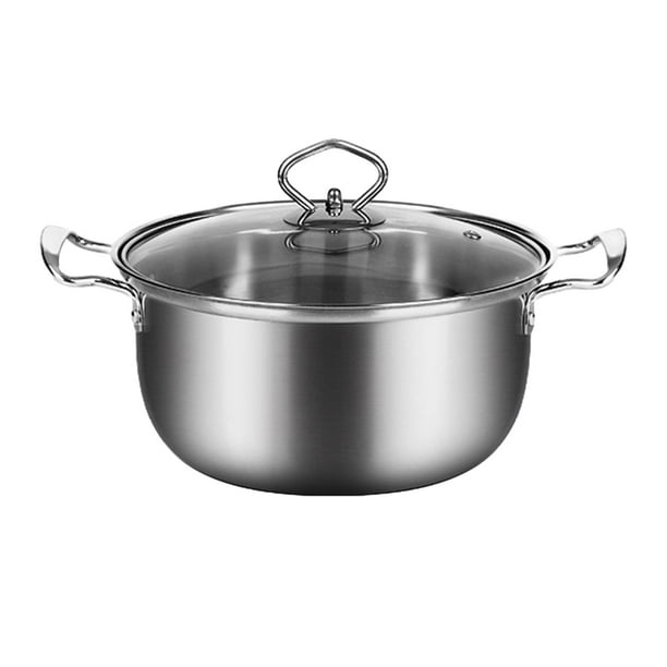 Cacerola para leche, cacerola, sartén de 18 cm y 22 cm, olla para sopa, utensilios de cocina para Olla de sopa de 20 cm.
