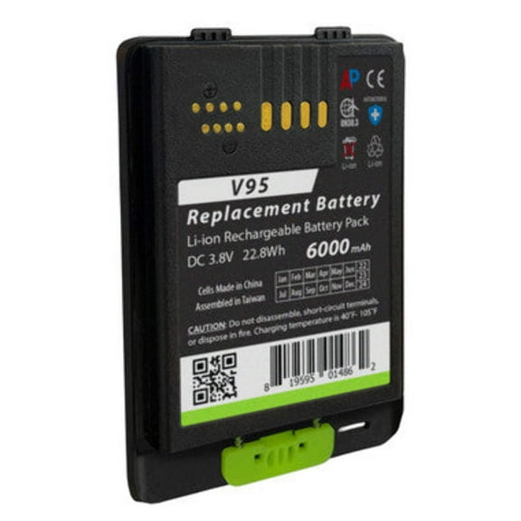 V95 Battery Upgrade BLI0000100 for SpectraLink Versity 9553, 9540, 9653, & 9640 WiFi Phones - Extended Capacity 6000 mAh: Doubles the Battery Life
