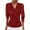 Womens Wequin Top-Z08 Red, variant on Mifsaly V-Neck Glitter Top Women Long Sleeve formal Elegant Sequin Shirt Tunic Cocktail Party Evening T-Shirt Night Going Out Mardi Gras Blouse Spring Summer Fashion Outfits M