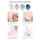 thumbnail image 5 of Bearachild Dispensador de de dientes exprimidor automático de de dientes baño montado en la pared Juegos de accesorios de baño blanco, 5 of 6