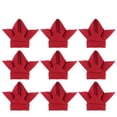 thumbnail image 1 of OULII 10Pack Elegant Reusable Napkins For Big Dinner Parties Fade Stain Resistant Home Users, 1 of 4