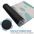 thumbnail image 6 of Long Mouse Pads for Desk,Blue Boho Plant Pattern Desk Mats on Top Of Desks, Desk Mouse Pad Extra Large with 3mm Non-Slip Base and Stitched Edge for Gaming,Office,Work,Home 35.4"x15.7", 6 of 6