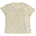 thumbnail image 6 of RVCA Women's Recess 3 Hawaiian Floral Lightweight Crewneck Tee T-Shirt in Cloud (X-Small, Cloud), 6 of 7