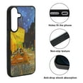thumbnail image 2 of WIRESTER Shockproof Soft Rubber Cover Case for Samsung Galaxy S25+ / S25 Plus 6.7" 2025, Cafe Terrace At Night Van Gogh, 2 of 5