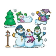 D.J. Inkers Snow Pals Bulletin Board Set (55)
