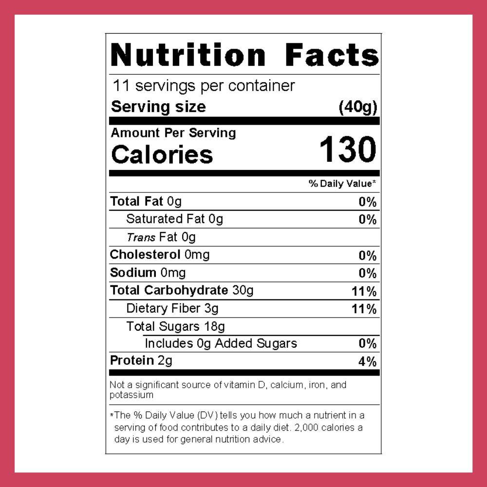 Berrilys Organic Dried Tart Cherries, 1 lb, Unsweetened, Pitted, Non-GMO, Kosher, Unsulfured, No Added Sugar