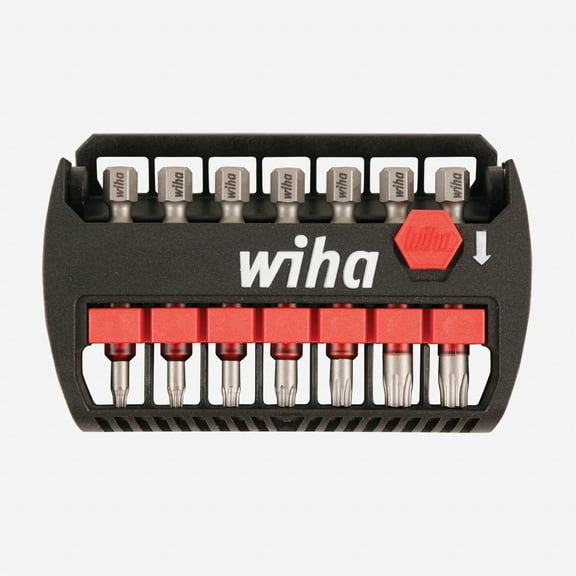 Wiha 76896 8 Piece Torx Bit Buddy Terminator Impact Power Bit Set