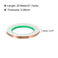 thumbnail image 2 of Copper Foil Tape 0.47 Inch x 21 Yards 0.08 Thick Double Sided for Electronics, 2 of 7