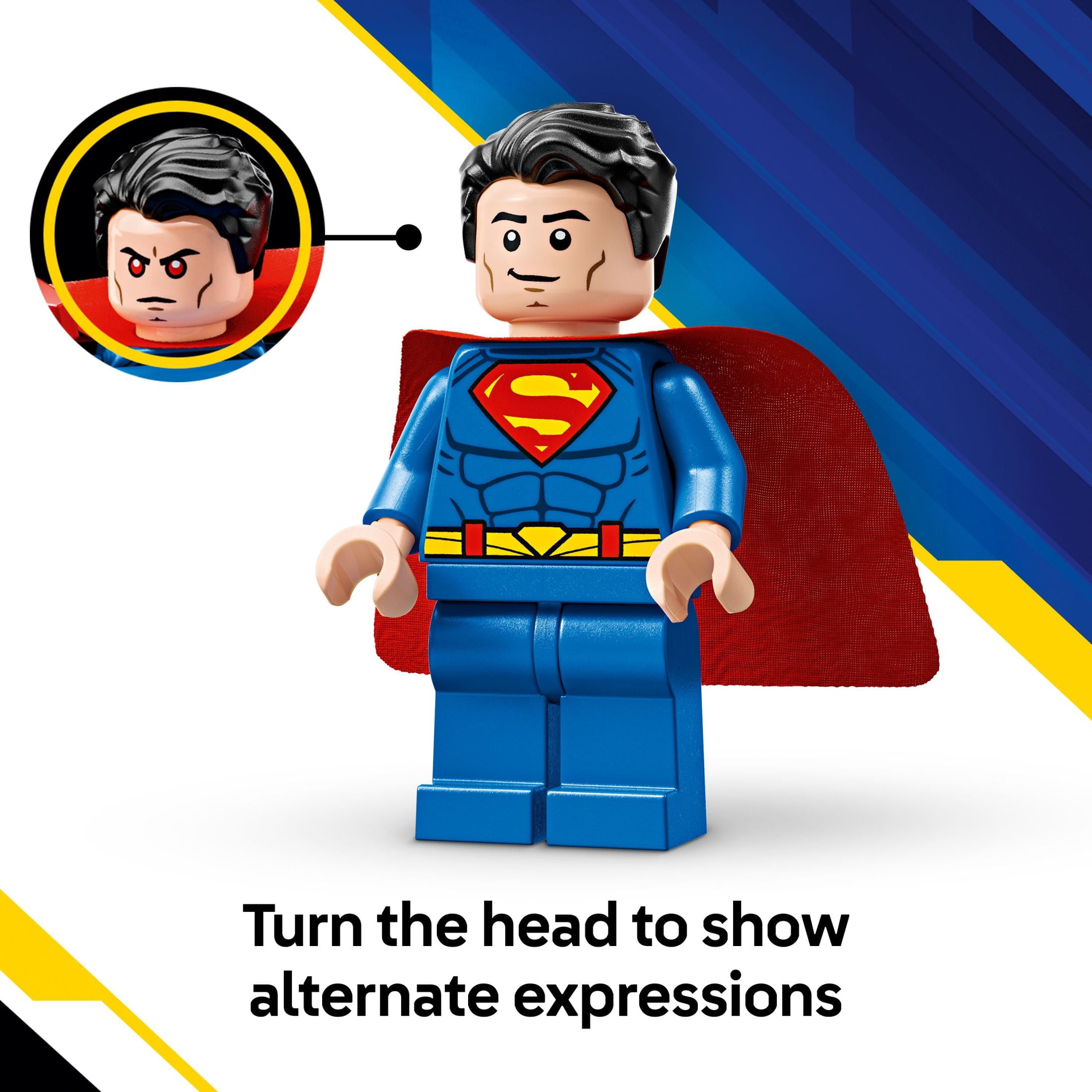 LEGO DC Superman Mech vs. Lex Luthor Building Toy - Superman Toy for Kids, Boys and Girls, Ages 6+ - Buildable Action Figure - Superhero Gift for Birthday - 76302