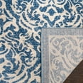 thumbnail image 4 of SAFAVIEH Brentwood Dilara Damask Area Rug, 3' x 3' Round, Navy/Cream, 4 of 5