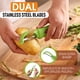 thumbnail image 2 of Pelador de verduras Spring Chef Premium, con mango giratorio y de agarre suave, 2 of 9