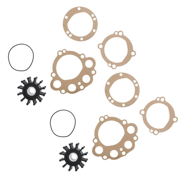 2 Piezas para 10077k 132-0375 33100 500166 23-2000 Sunnimix Impulsor de bomba de agua exterior