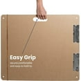 thumbnail image 3 of Field Sketch Board, Masonite with Cutout Handle, Clip, and Strap Holes, 13 Inch X 19 Inch, 3 of 6