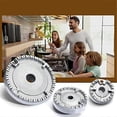 thumbnail image 4 of Tapa de llama de corona de quemador universal para horno, cocina, encimera de gas, tapa de quemador de llama de corona compatible con todos los modelos entre S, 4 of 5