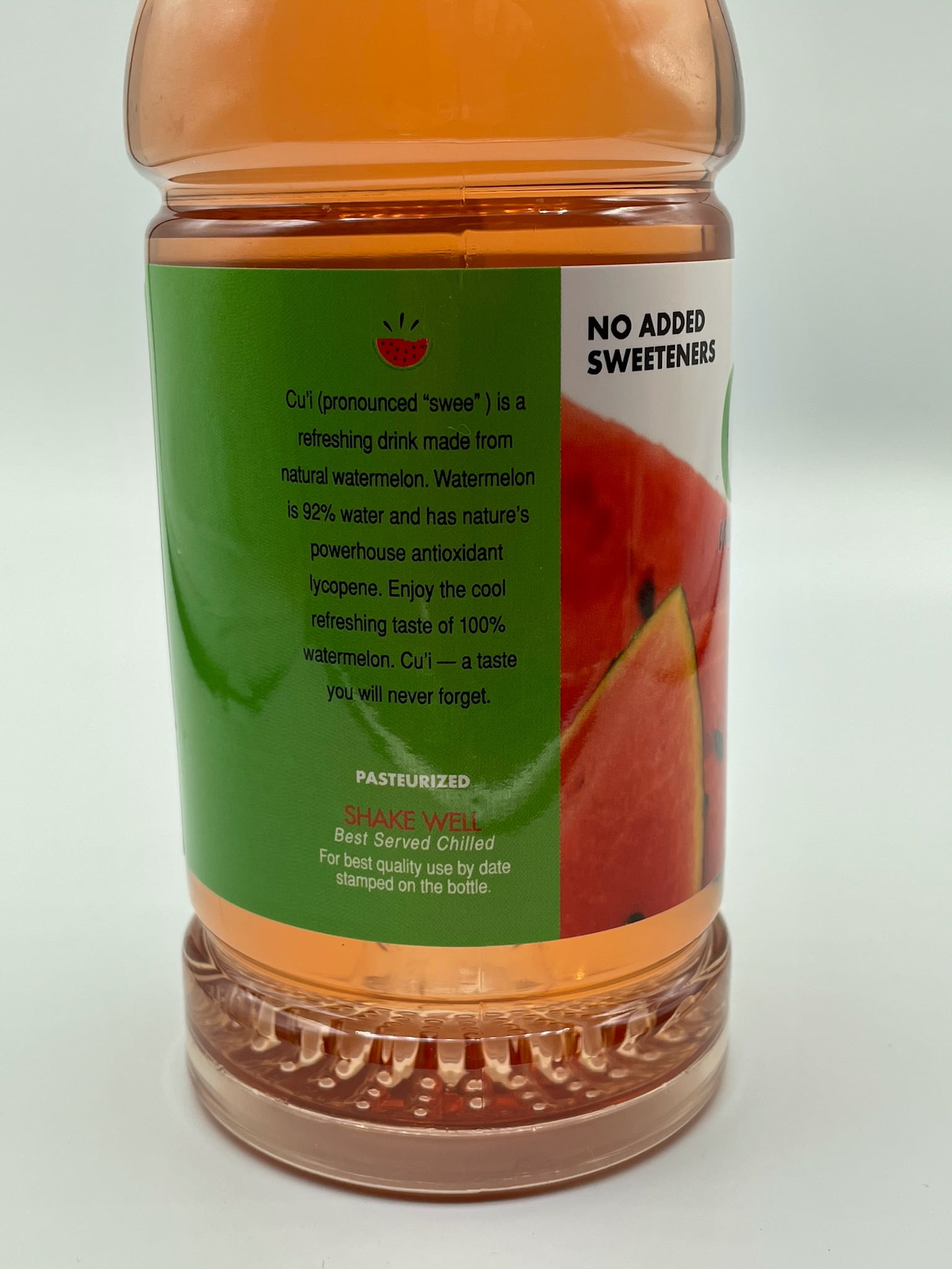 Cu'i Watermelon Juice Drink, 100% All Natural Watermelon Juice, 12 Pack, 16 fl oz