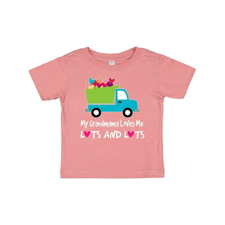

Inktastic Grandson My Grandmama Loves Me Truck Gift Baby Boy T-Shirt