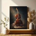 thumbnail image 6 of Vintage Cello Still Life Oil Canvas Art, Perfect for Living Room, Study, Music Room, Office, Hallway Decor, 6 of 8