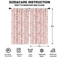 thumbnail image 2 of Blackout Kids Curtains,Ballerina Unicorn Princess Pattern Childrens Insulated Curtains Set Of 2,Bedroom Essentials,Toddler Room Decor 42"x84", 2 of 5