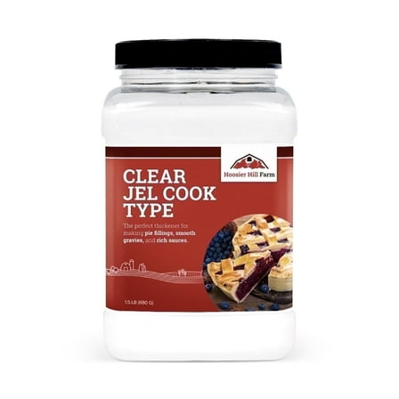 Hoosier Hill Farm Clear Jel, Cook-Type, 1.5 lb Jar
