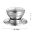 thumbnail image 2 of 6Pcs Pot Lid Knobs Universal Pot Cover Handles Stainless Steel Pot Grip, 2 of 9