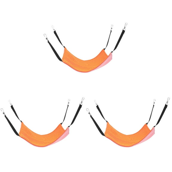 3 Pieces Cat Hammock Hammocks for Cats Large Hanging Bed Hook Puppy Kitten Cage Gift Pet Owners