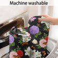 thumbnail image 5 of Pioneer Flower Floral Print Pattern Bathroom Rugs Mat, Non Slip Microfiber Bathroom Rug with Rubber Backing, Soft Mats for Bathroom Floor Tub Shower, 24"x60", 5 of 5