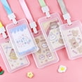 thumbnail image 2 of Cute Creative Horizontal Vertical With Lanyard Id Card Holder Employee Access Card Bus Badge Card Cover Badge Holder WholesaleRussian Federation He Qiyong unisex, 2 of 2