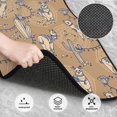 thumbnail image 3 of Zufioo Cactus Alpaca Print Car Floor Mats Four-piece Set, Car Interior Accessories - Corrosion-resistant, Non-Slip, Suitable for Cars, Trucks, Vans, 3 of 7