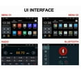 thumbnail image 4 of Android 9.0 1+16G 9" HD Tempered Glass Mirror Car GPS Radio Player Universal Radio GPS Navigation Audio WIFI DVD Player For 2008 2009 2010 2011 2012 Toyota Corolla,with 8IR Camera, 4 of 5