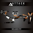 thumbnail image 3 of Attack Graphics Custom Velocity Complete Bike Graphics Kit for KTM 250 SX-F Factory Edition 2022, 3 of 3