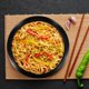 thumbnail image 4 of 1 tazón de ramen de cerámica esmerilada, tazón creativo para fideos, tazón práctico para sopa, 4 of 6