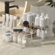 thumbnail image 5 of Organizador de maquillaje para tocador Organizador de mostrador de baño de 2 niveles Estante de almacenamiento de cosméticos multiusos L 6,7 X 15,7 X 7,9 pulgadas, 5 of 12