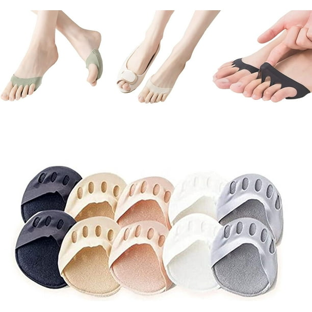 HAHDAXIA Browsluv Forefoot Cushion Pads Soleful Solutions Foot Pads for Heels Honeycomb Fabric Forefoot Pads High Heel Toe Comfort Pads 5pcs Multiple Colour Walmart