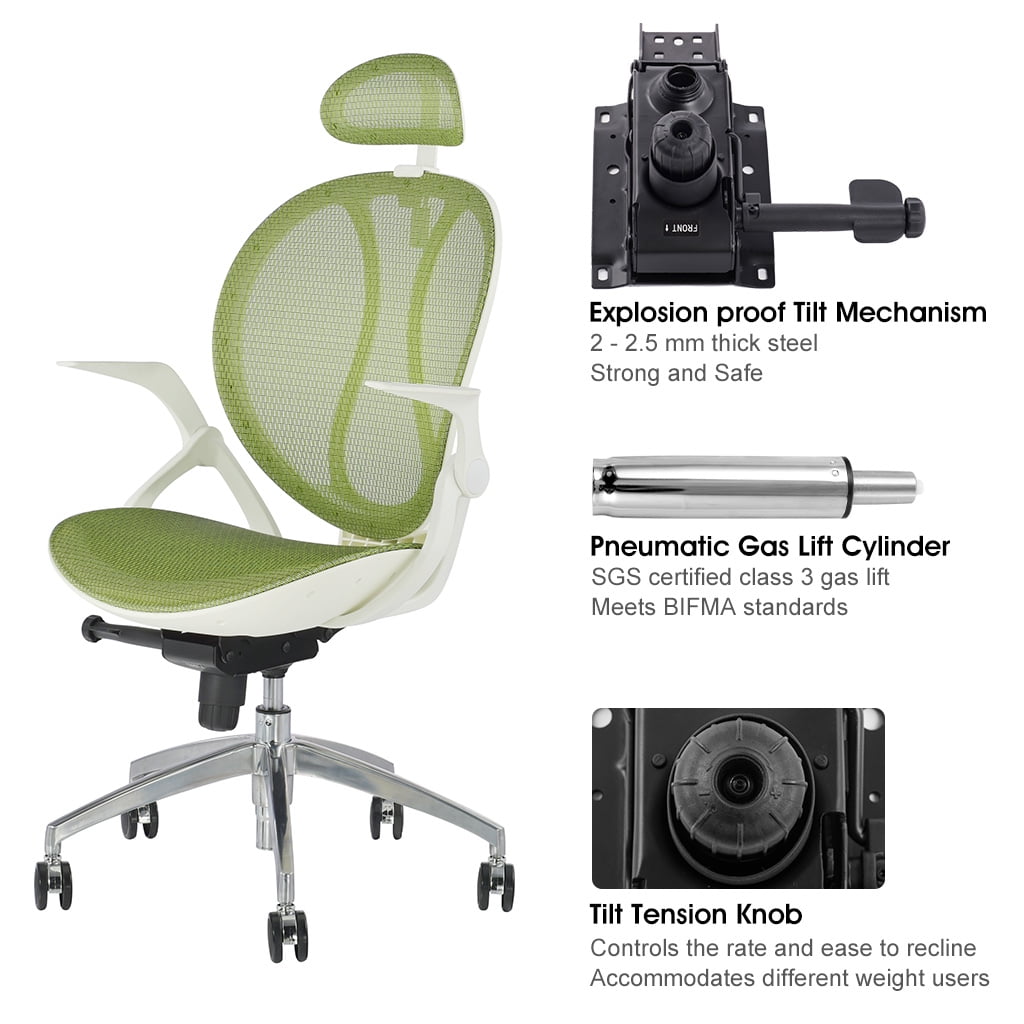 Langria Ergonomic High Back Faux Leather Racing Style Reclining Langria Ergonomic High Back Faux Leather Racing Style Reclining Computer Gaming Executive Office Chair With Padded Footrest And Lumber Cushion