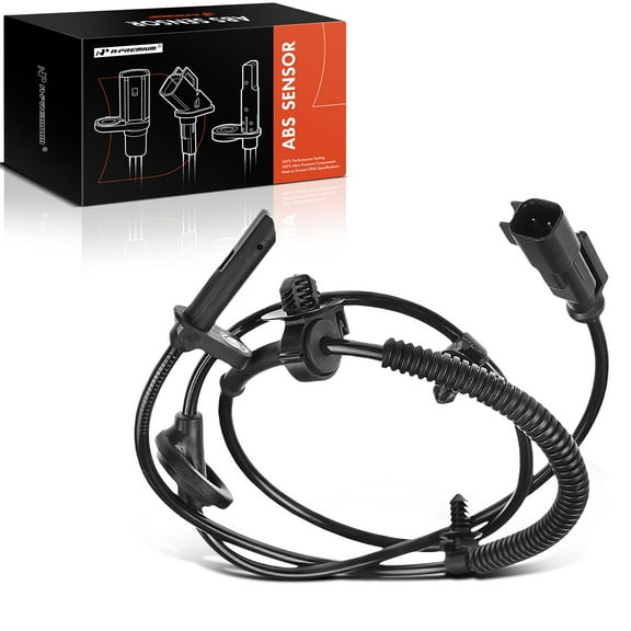 A-Premium ABS Wheel Speed Sensor Compatible with Buick Enclave Chevrolet Traverse GMC Acadia 2007-2017 Saturn Outlook 2007-2010 Front Driver or Passenger Side