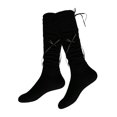 thumbnail image 4 of XFeng Bow Decor Knee High Socks Y2K Slouch Calf Socks for Women, 4 of 4