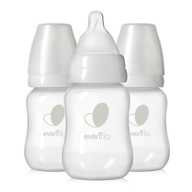 Evenflo Feeding Balance + Biberons pour Bébé à Goulot Standard en Plastique Sans BPA