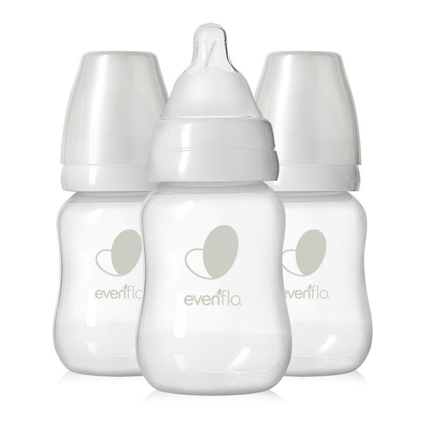 Evenflo Balance + Standard Neck BPAFree Plastic Baby Bottles 4oz