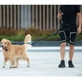 thumbnail image 3 of Hands Free Dog Leash with Zipper Pouch, Dual Padded Handles and Durable Bungee for Walking, Jogging and Running Your Dog, 3 of 9