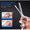 thumbnail image 3 of 12-Piece Barber Scissors, Stainless Steel Hairdresser's Scissors To Prevent Rust, For Women/Children/Men And Pets, 3 of 3