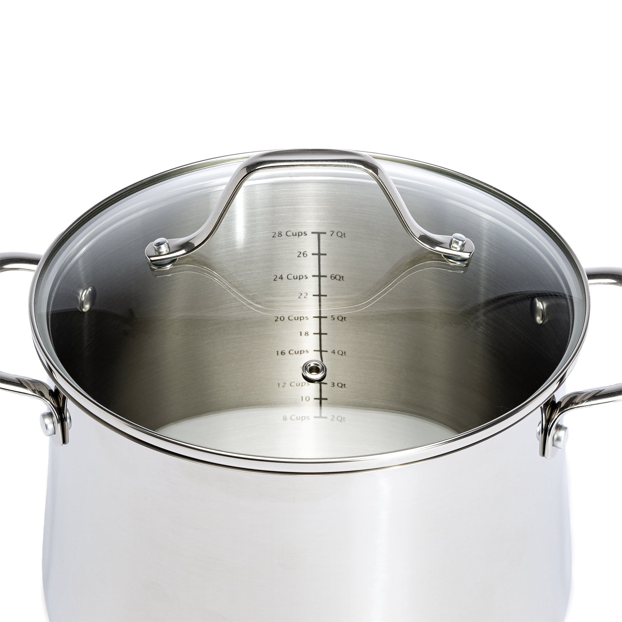 NutriChef Heavy Duty 8 qt. Stainless Steel Soup Stock Pot with Lid (4 Pack)  4 x NCSP8 - The Home Depot
