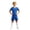 Sky Blue, variant on LPKRT Boys 2 Piece Matching Clothing Set Short Sleeve And Shorts Two Piece Sports Training Breathable Lightweight Outfits Sets Black 3XL